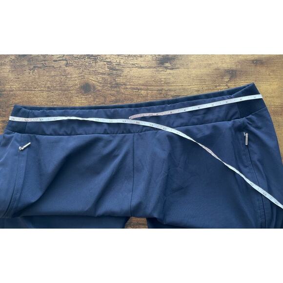 Chico's Womens Navy Blue 2.5 U.S. 14 Pockets Elastic Waist Pull On Casual Pants - Picture 4 of 7